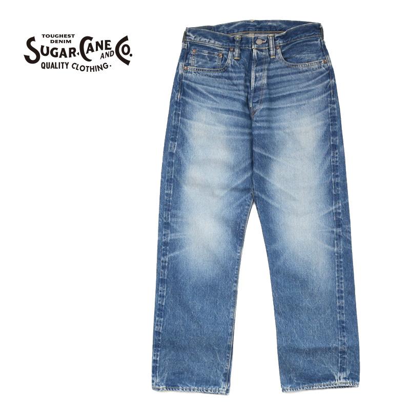 シュガーケーン 1947 デニムパンツ ジーンズ W32L34 SUGAR CANE ブラックデニム メンズ ジーンズ シュガーケーン Lot