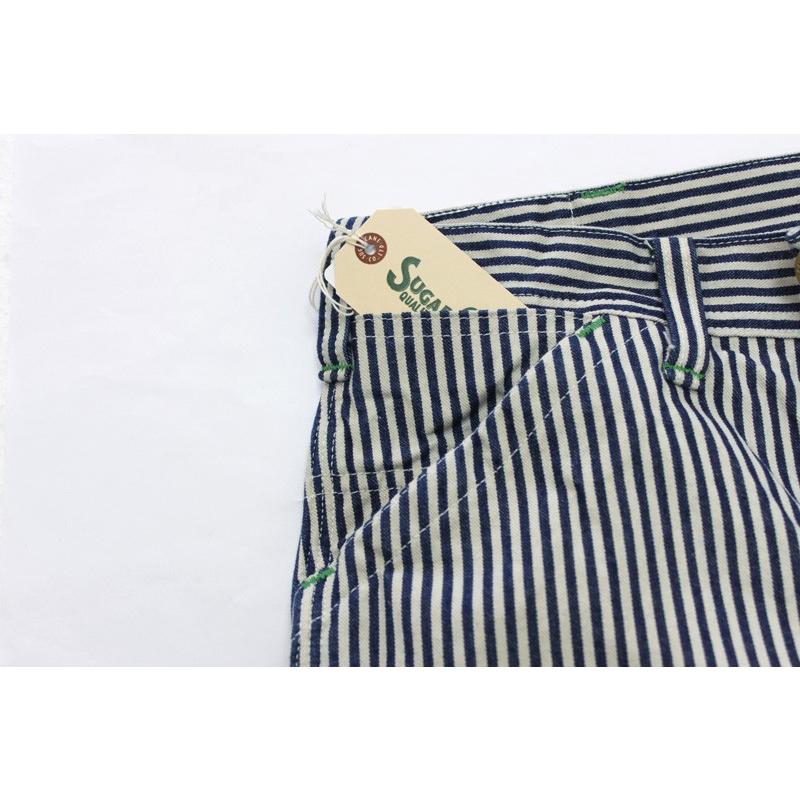 SUGAR CANE シュガーケーン ショーツ 11oz. HICKORY STRIPE WORK