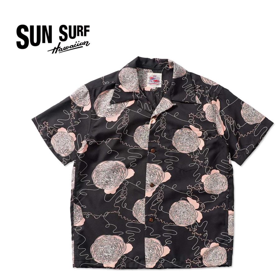 SUN SURF サンサーフ 半袖 アロハシャツ DUKE KAHANAMOKU COOLMAX(R