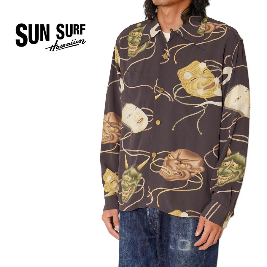SUN SURF 【別注】SUN サンサーフ 長袖アロハシャツ 2026 ろーぐす別注