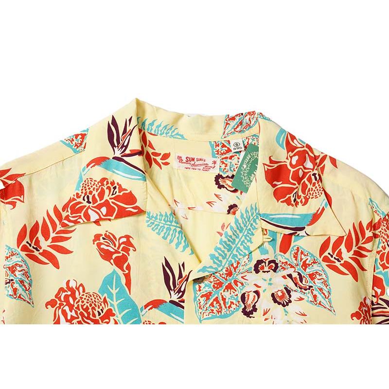SUN SURF サンサーフ 半袖 アロハシャツ RAYON HAWAIIAN SHIRT  