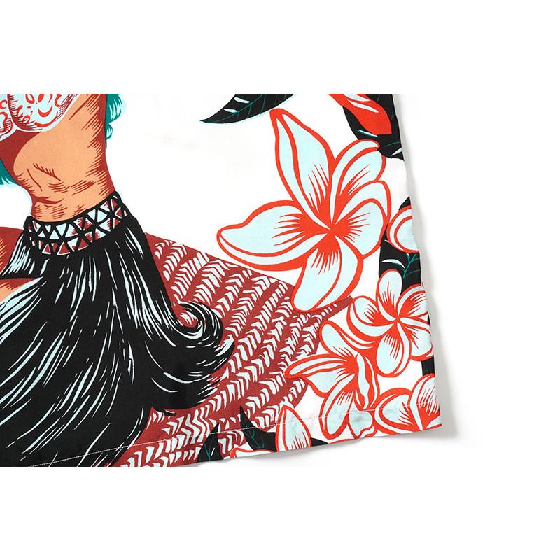 『超希少』　サンサーフ　artvogue アロハシャツ　サクラ　黒× 白　L 超希少』 サンサーフ artvogue アロハシャツ サクラ 黒× 白 L