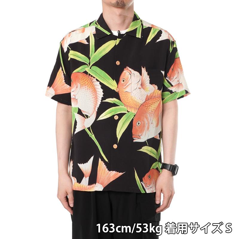 ニードルス サンサーフ ニードルス アロハシャツ サイズS 蝶