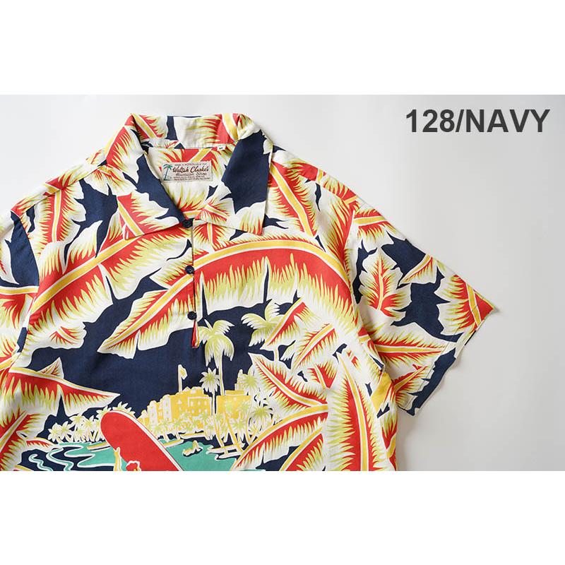 SUN SURF サンサーフ 半袖アロハシャツ WALTAH CLARKE