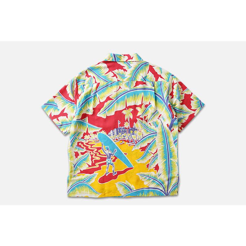 SUN SURF サンサーフ 半袖アロハシャツ WALTAH CLARKE