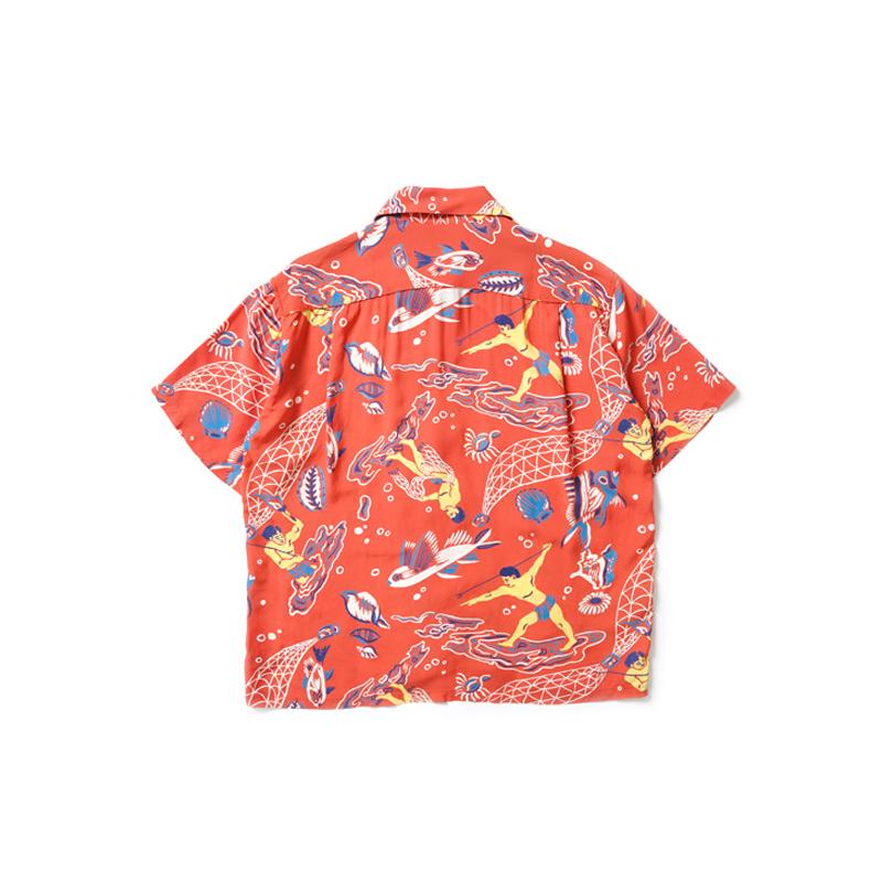 SUN SURF サンサーフ 半袖アロハシャツ 2023 KEONI OF HAWAII “WAIKIKI 