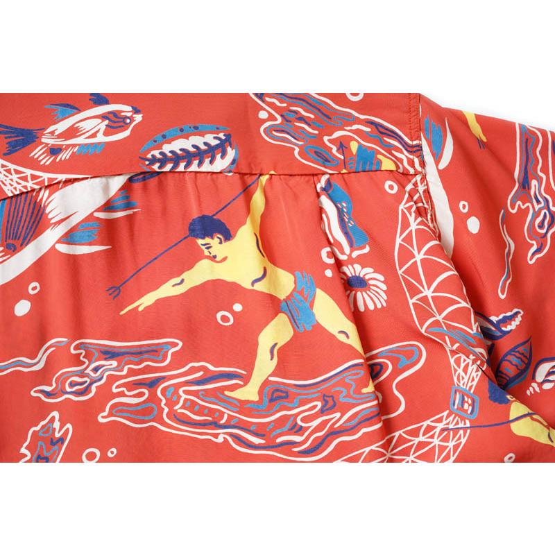 SUN SURF サンサーフ 半袖アロハシャツ 2023 KEONI OF HAWAII “WAIKIKI 