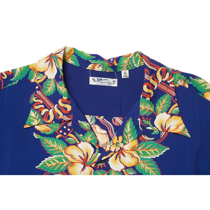 Sun Surf サンサーフSpecial 半袖アロハシャツ Lサイズ SUN SURF サンサーフ 半袖 アロハシャツ 日本の意匠 SURF×葛飾