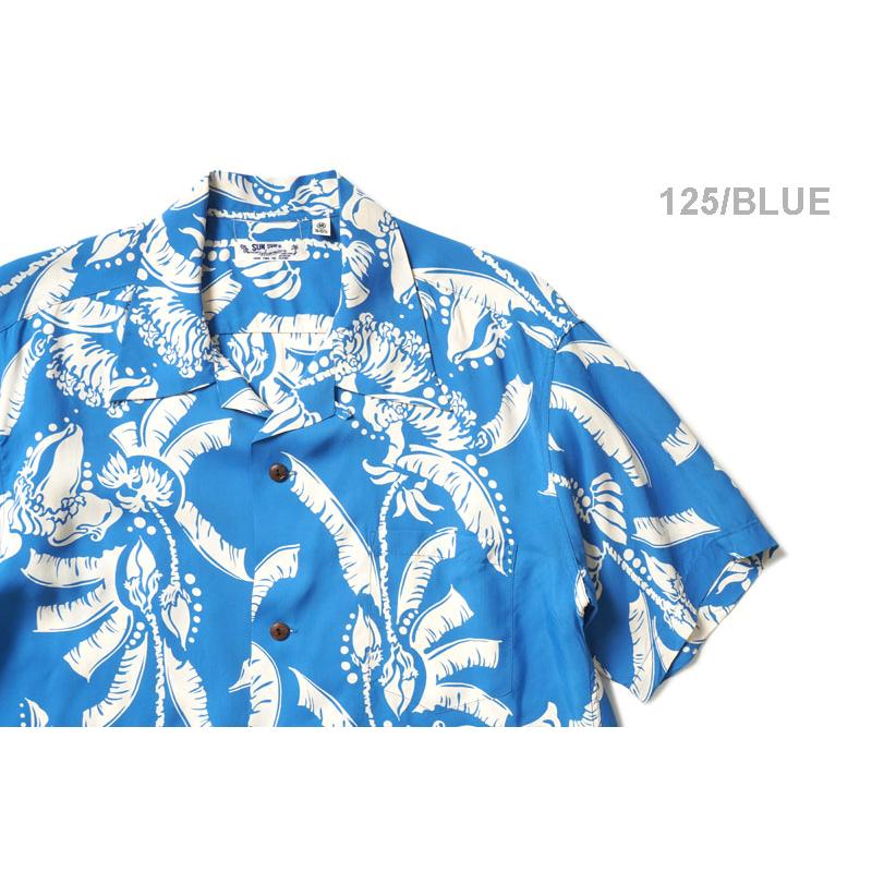 SUN SURF サンサーフ 半袖 アロハシャツ RAYON HAWAIIAN SHIRT 