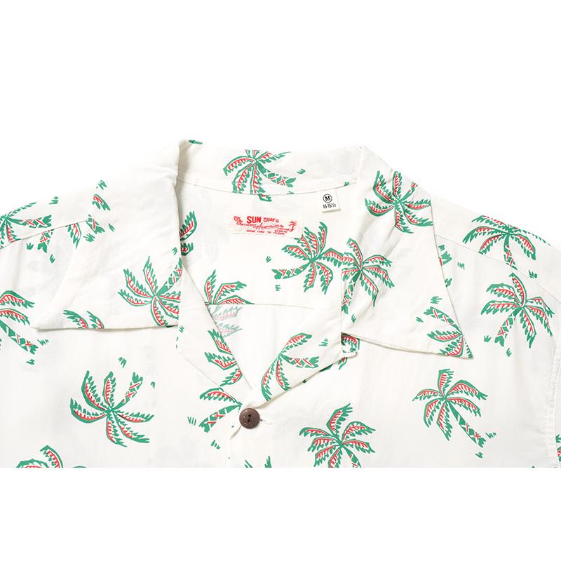 SUN SURF サンサーフ 半袖 アロハシャツ RAYON HAWAIIAN SHIRT