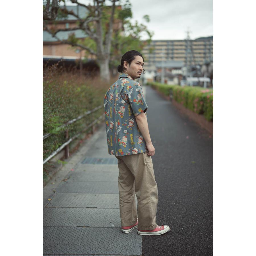 SUN SURF サンサーフ 半袖 アロハシャツ COTTON SEERSUCKER OPEN SHIRT