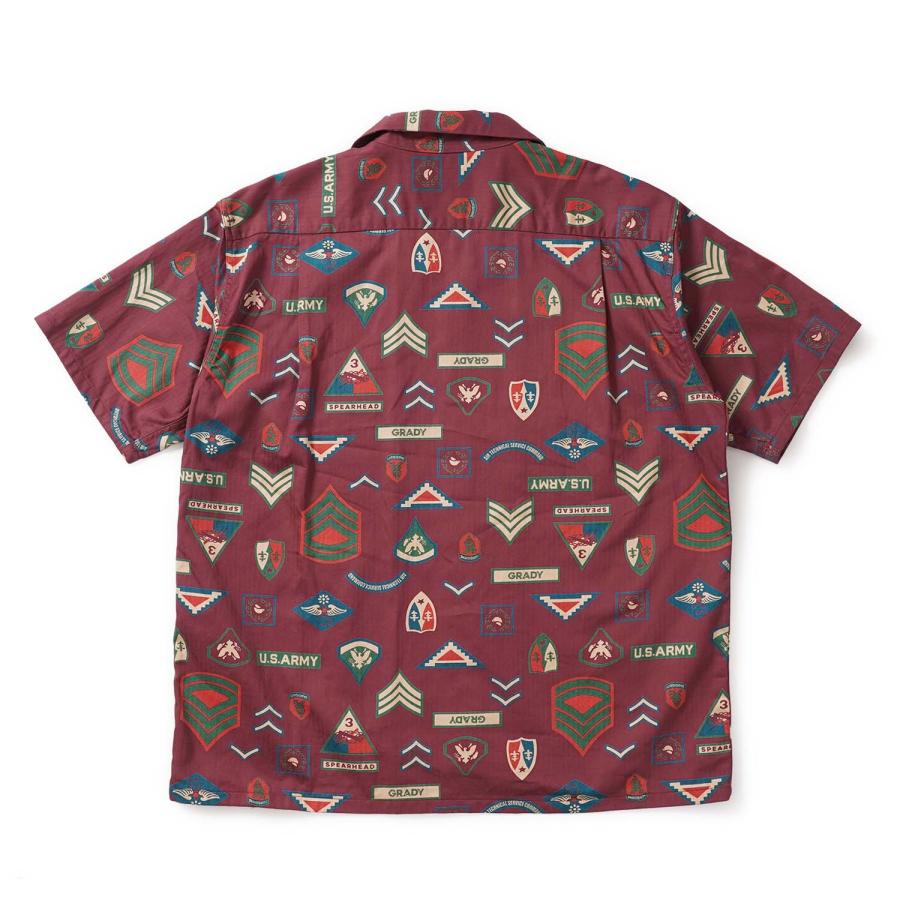 SUN SURF サンサーフ 半袖 アロハシャツ COTTON HERRINGBONE HAWAIIAN