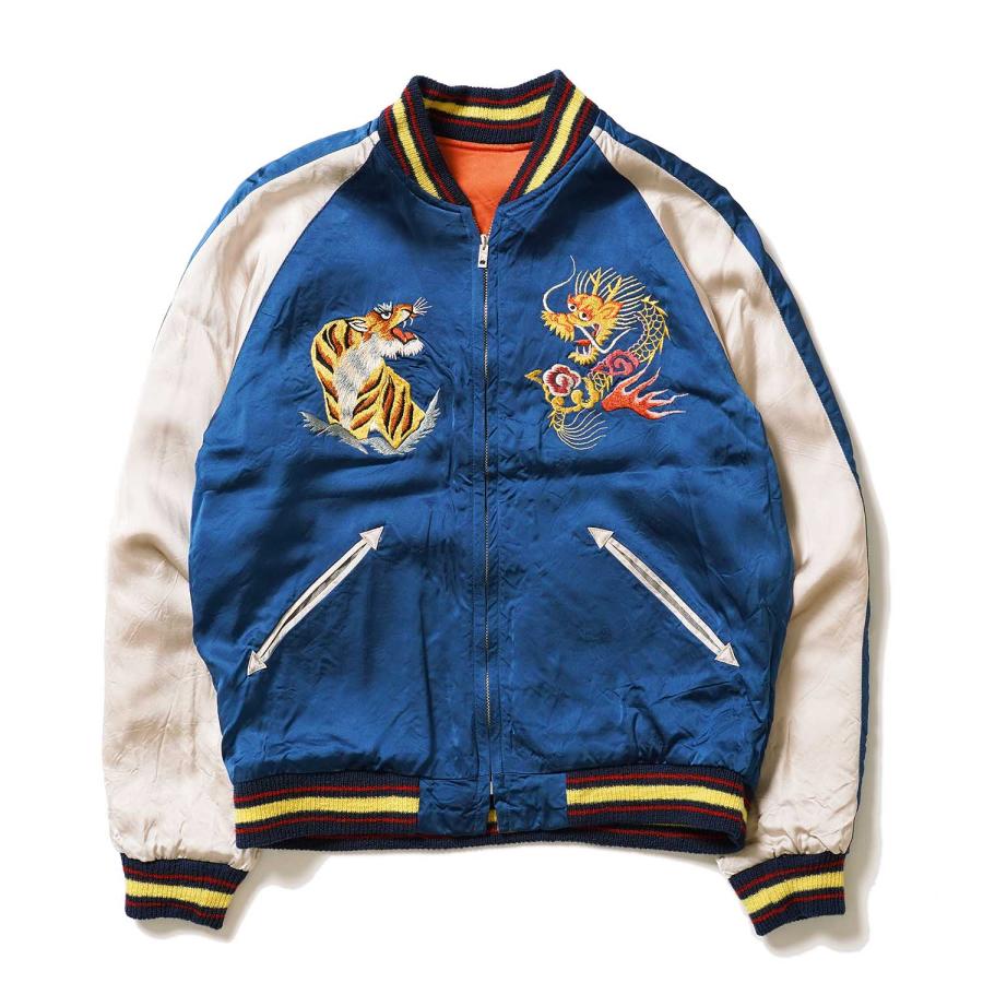 TAILOR TOYO テーラー東洋 スカジャン 港商 Late 1940s Style Acetate Souvenir Jacket KOSHO & CO.  “EAGLE & DRAGON” × “JAPAN MAP” TT15911の画像