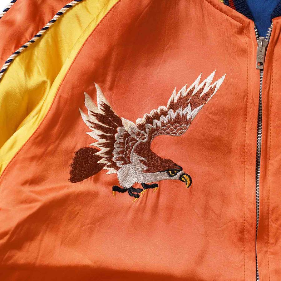 TAILOR TOYO テーラー東洋 スカジャン 港商 Late 1940s Style Acetate Souvenir Jacket KOSHO & CO.  “EAGLE & DRAGON” × “JAPAN MAP” TT15911の画像