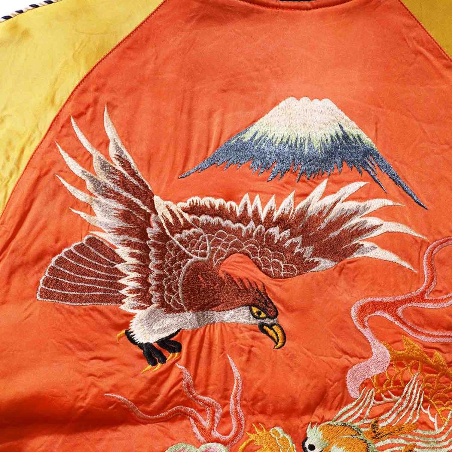 TAILOR TOYO テーラー東洋 スカジャン 港商 Late 1940s Style Acetate Souvenir Jacket KOSHO & CO.  “EAGLE & DRAGON” × “JAPAN MAP” TT15911の画像