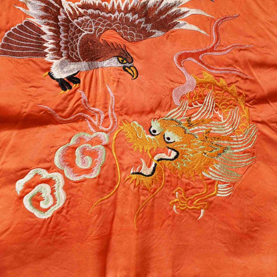 TAILOR TOYO テーラー東洋 スカジャン 港商 Late 1940s Style Acetate Souvenir Jacket KOSHO & CO.  “EAGLE & DRAGON” × “JAPAN MAP” TT15911の画像
