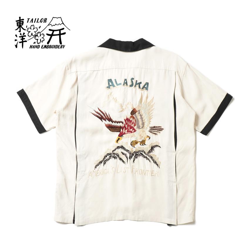 TAILOR TOYO テーラー東洋 半袖 シャツ SUKA SHIRT “ALASKAN EAGLE
