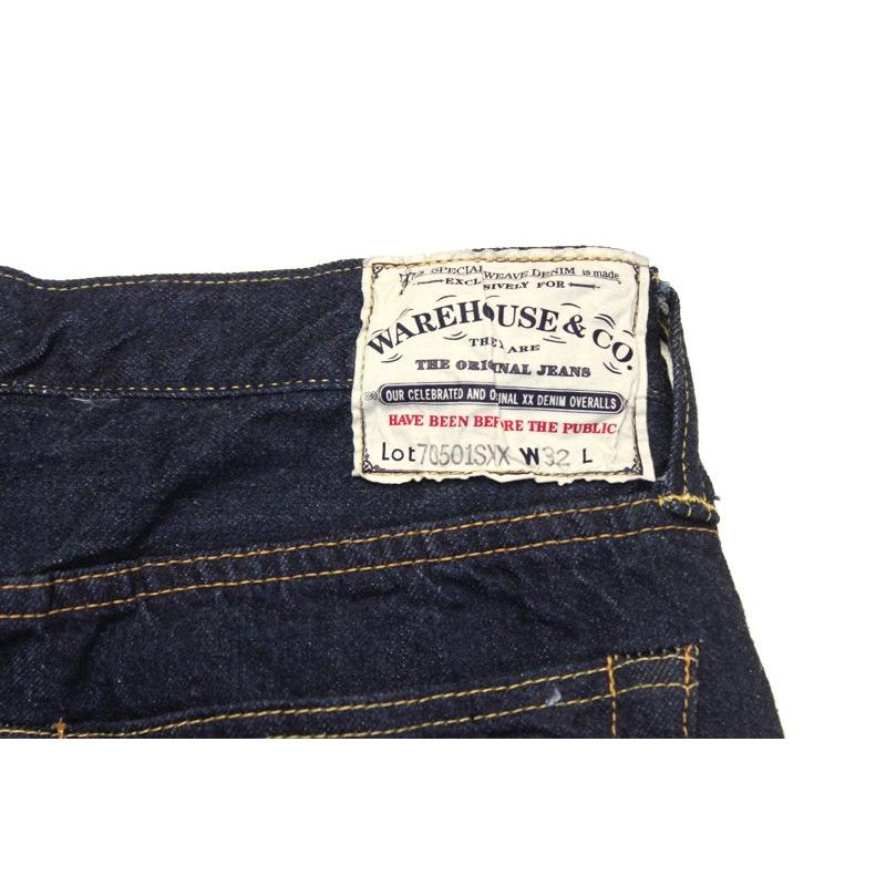 WAREHOUSE ウエアハウス パンツ 2ND-HAND 70501SXX ONE WASH WAREHOUSE ウエアハウス パンツ 2ND-HAND 70501SXX ONE WASH