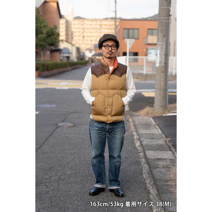 WAREHOUSE（ウエアハウス） ダウン ベスト Lot. 2234 ROCKY MOUNTAIN