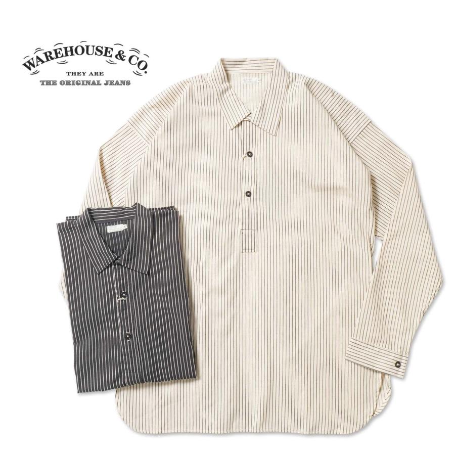 WAREHOUSE（ウエアハウス） 【ワンウォッシュ】WAREHOUSE 長袖 シャツ