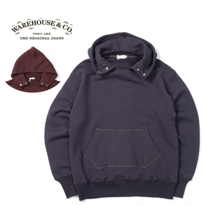 ウエアハウス スウェット パーカー 469 CHIN SNAP HOODIE WAREHOUSE（ウエアハウス） スウェット・パーカー Lot.469 CHIN SNAP