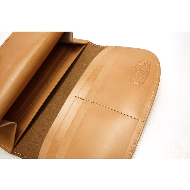 ZERO ゼロ ロングウォレット “ROUND SHAPE LONG WALLET” TAN