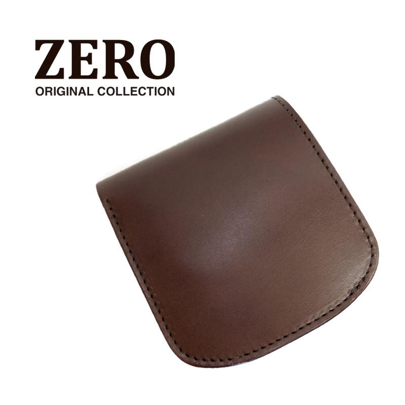 ZERO ゼロ ショートウォレット “ROUND SHAPE SHORT WALLET” BROWN ZERO 