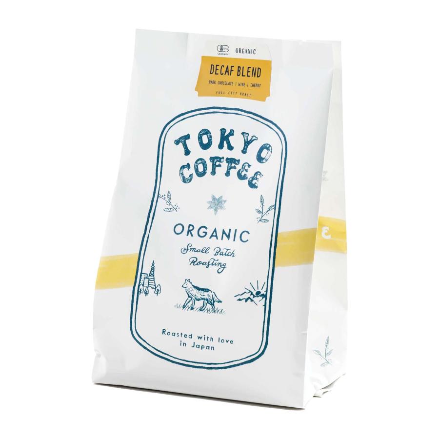 デカフェ ブレンド コーヒー豆 TOKYO COFFEE Organic Decaf Blend Coffee Beans 200gメール便 | オーガニック