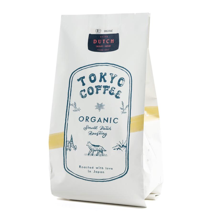 Tokyo Coffee Dutch Blend オーガニック 深煎りコーヒー アイスコーヒー 水出しコーヒー ライトフレンチロースト 400g | オーガニック