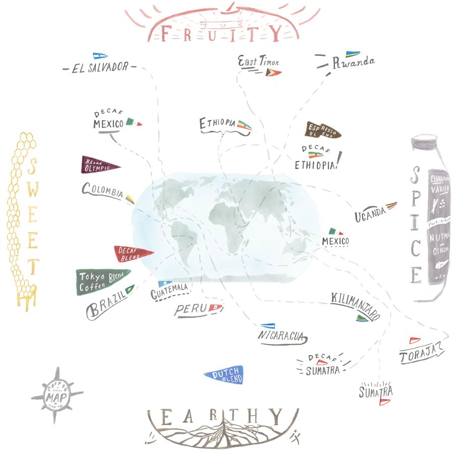 送料無料 東京コーヒー オーガニックブレンド 自家焙煎コーヒー豆 200g  Extinction Blend Organic Coffee メール便 | オーガニック | 03