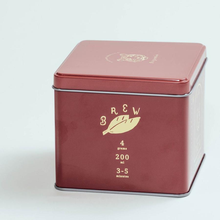 オーガニック 美味しい ダージリン 「ode」ルースリーフ 紅茶 可愛い缶 Organic Tea Darjeeling Loose Leaf 230g by TOKYO COFFEE | オーガニック | 04