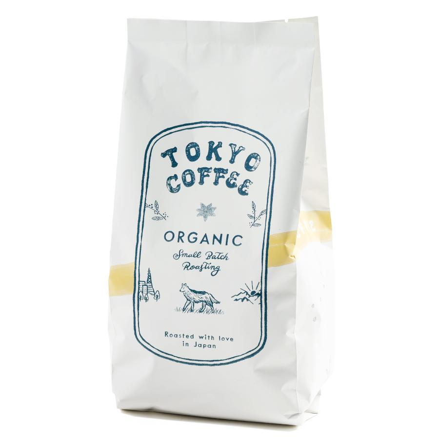 送料無料 東京コーヒー オーガニックブレンド 自家焙煎コーヒー豆 400g  Tokyo Coffee Organic Coffee メール便 | オーガニック
