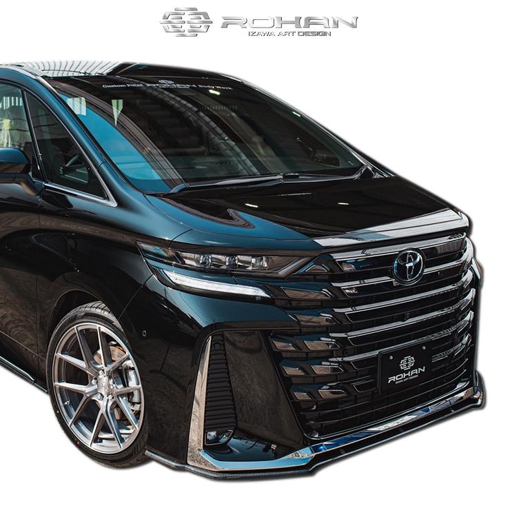 ヴェルファイア　ボディのみ ヴェルファイア 40系 ドライFRP フロントディフューザー 塗り分け塗装