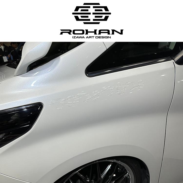 ROHAN グラインダータトゥー ラッピングシート エングレービング