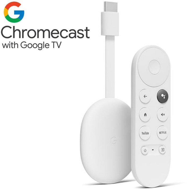 Google Chromecast(クロームキャスト) TVストリーミングデバイス 4K 対応 GA01919-JP ホワイト