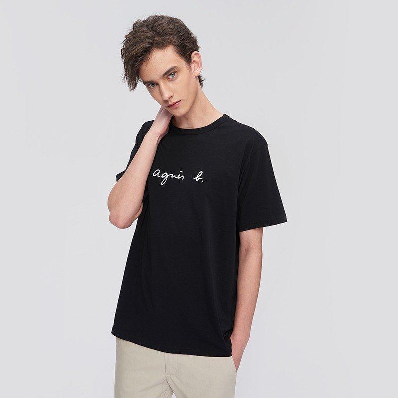 限定タイムセール1980円 アニエスベー Homme Tシャツ Tシャツ おもしろtシャツメンズ コットン メンズ 二枚目 1780円 半袖 無地 Tシャツ メール便なら送料無料 Tシャツ