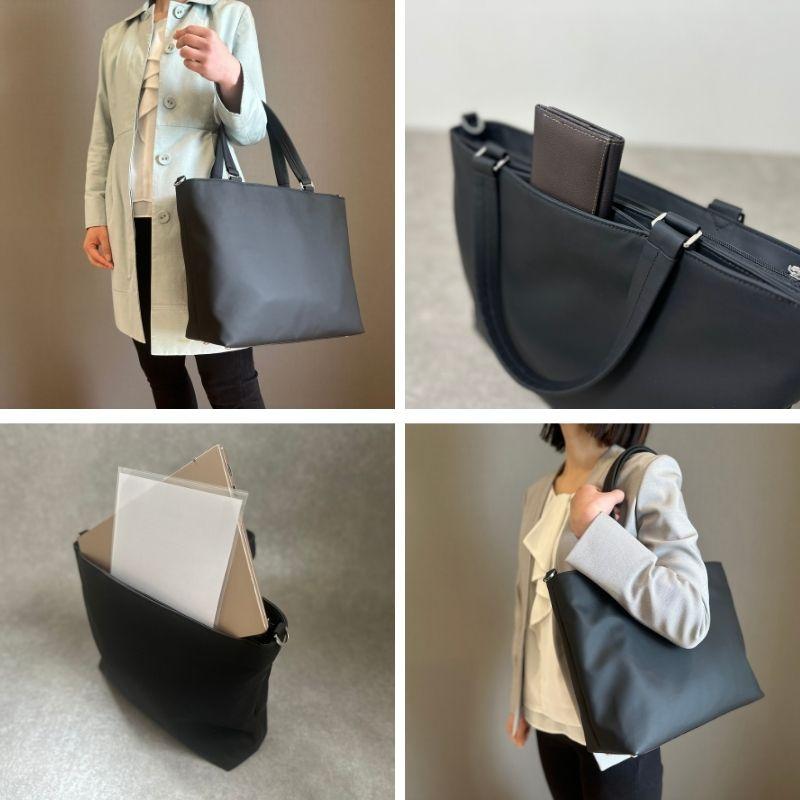 【NIG公式】トートバッグ QUICK PACK TOTE クイックパック iPad タブレット PC 14インチ対応 コンパクト 大容量 通勤 出張 営業 外回り 旅行 サブバッグ |  | 12