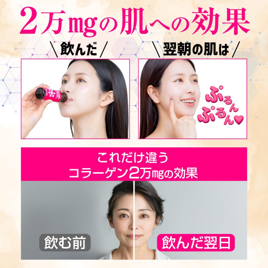 ロアコスモ 1本50mLにコラーゲン 2万mg配合は業界No.1。 高濃度