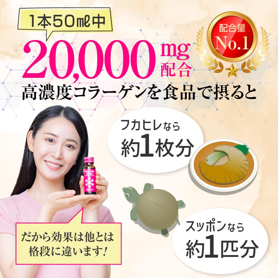 5箱で10本プレゼント】ロアコスモ 1本50mLにコラーゲン 2万mg配合は