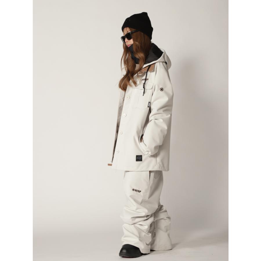 VESP ベスプ 25-26モデル メンズ レディース ジャケット VPMJ1064 Twoway Militaly Shirts Jacketの画像