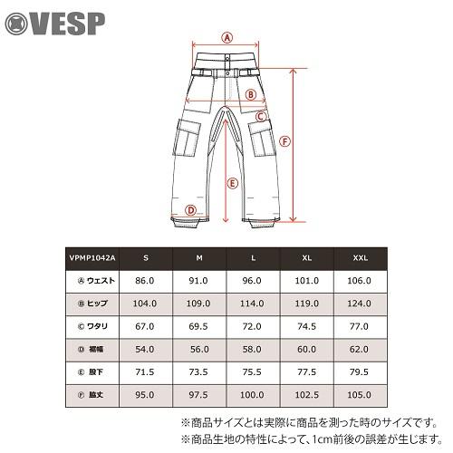 ＜新作>VESP ベスプ 23-24モデル メンズ レディース スノーボードウェア パンツ VPMP1042A｜roji-shop｜12