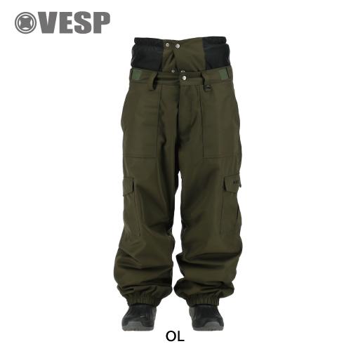 VESP ビブパンツ オーバーオール 24-25モデル VESP ベスプ 24-25モデル メンズ レディース パンツ VPMP1050