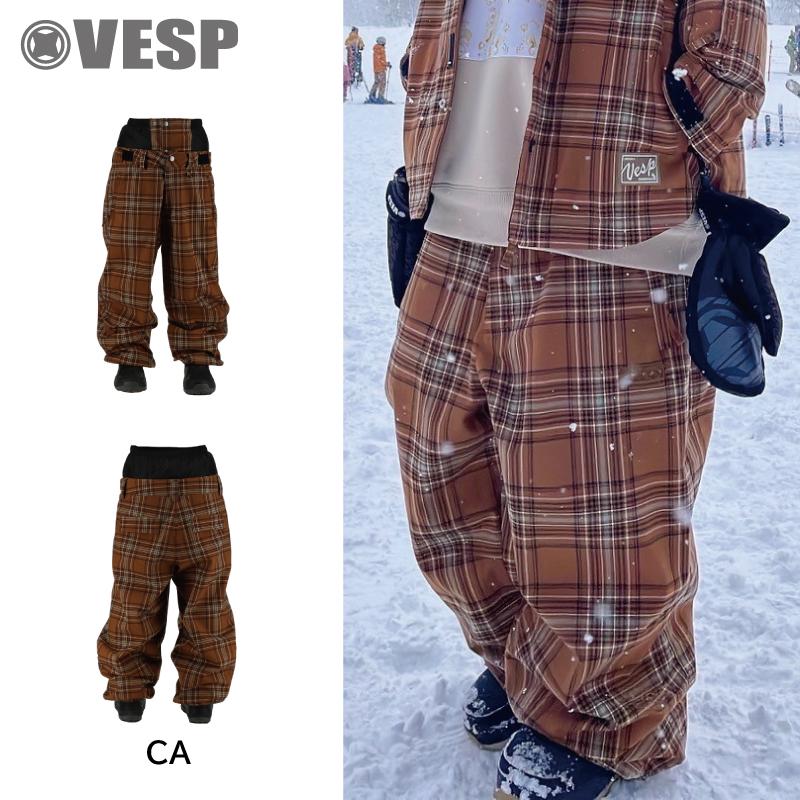 マルマル様週末お値下げ VESP ビブパンツ スノーボード24-25年モデル M VESP（ベスプ） 24-25モデル メンズ レディース パンツ VPMP1052