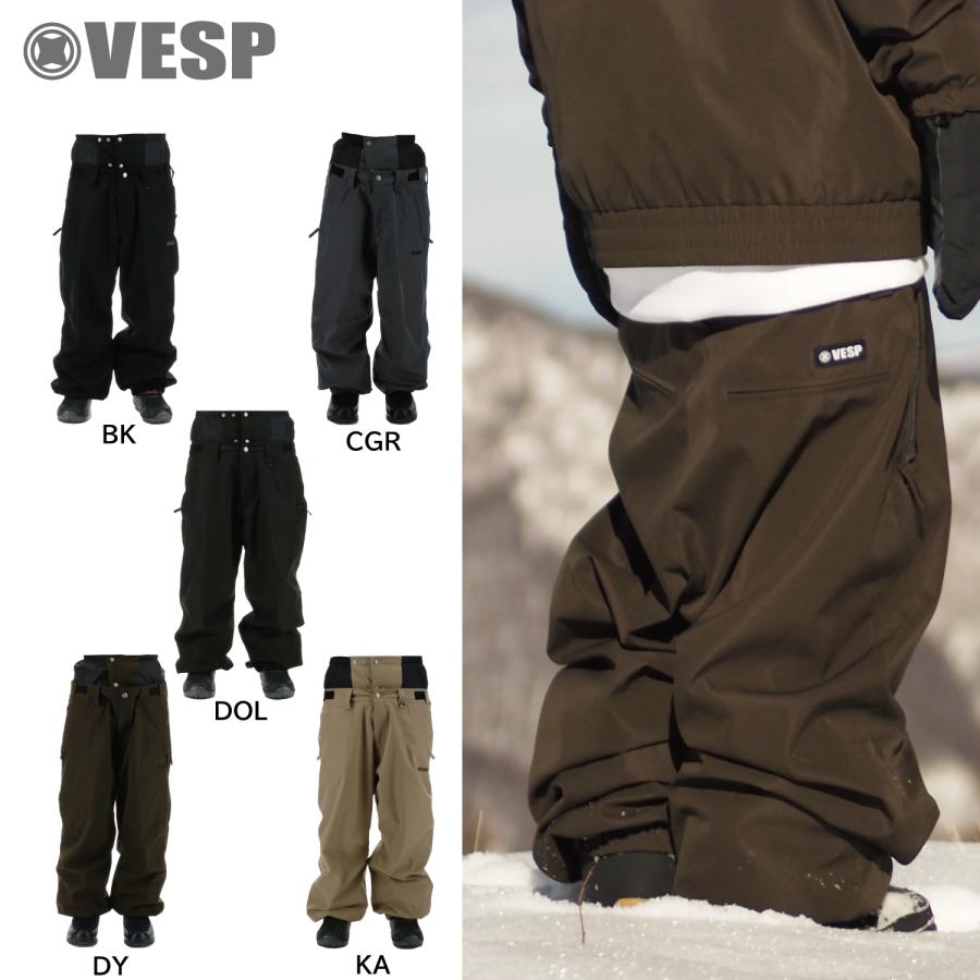 VESP ベスプ VPMP1060 Chino Wide Jogger Pants DOL スノーボード ウェア パンツ VESPウェア 25-26モデル メンズ レディース VESP（ベスプ） 25-26モデル メンズ レディース パンツ VPMP1060 Chino