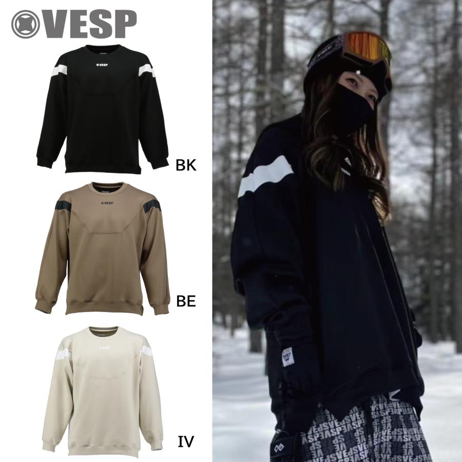 VESP（ベスプ） 22-23モデル メンズ レディース 撥水クルーネック