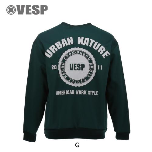 VESP（ベスプ） 24-25モデル メンズ レディース スウェット クルー
