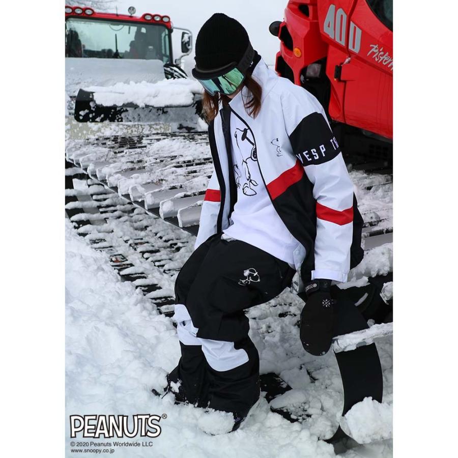 スノーボードウェア スノボウェア Snoopy スヌーピー Vesp 新作 ベスプ ジャケット メンズ レディース 男女兼用 Peanuts Collaboration Stand Collar Jacket Vsmj1005 Zerobase 通販 Yahoo ショッピング