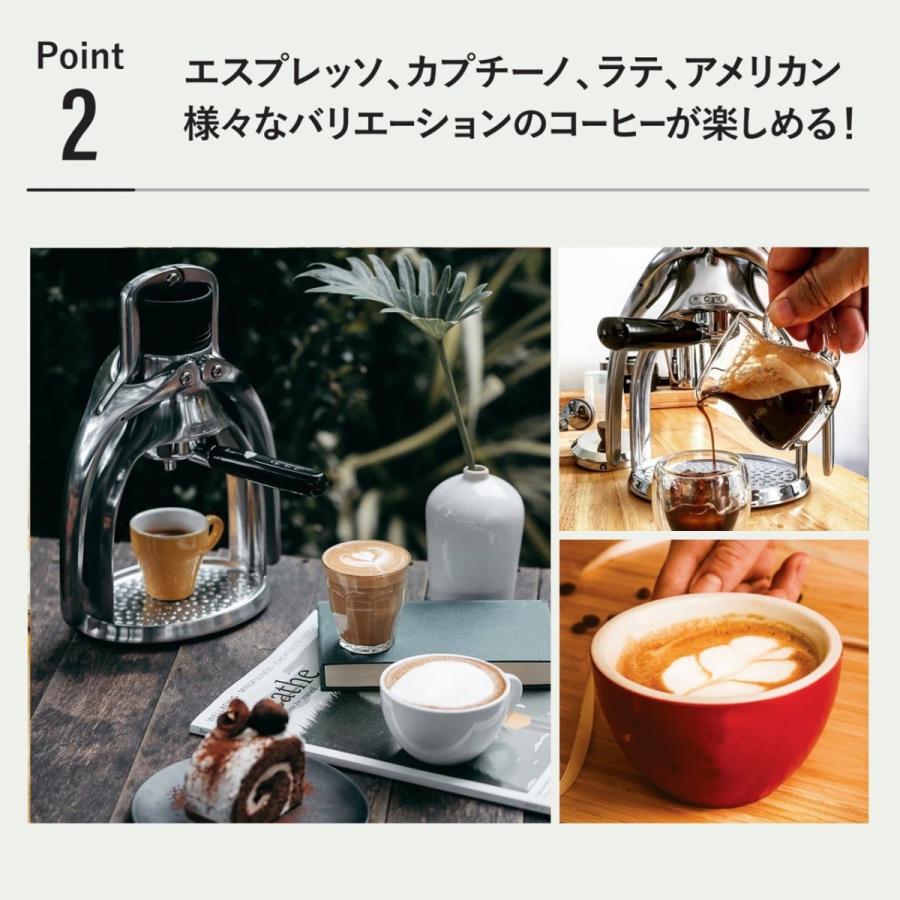 ROK ロック EspressoGC エスプレッソGC 手動エスプレッソメーカー イギリス発 (シルバー)【日本正規代理店】｜rokcoffee｜03