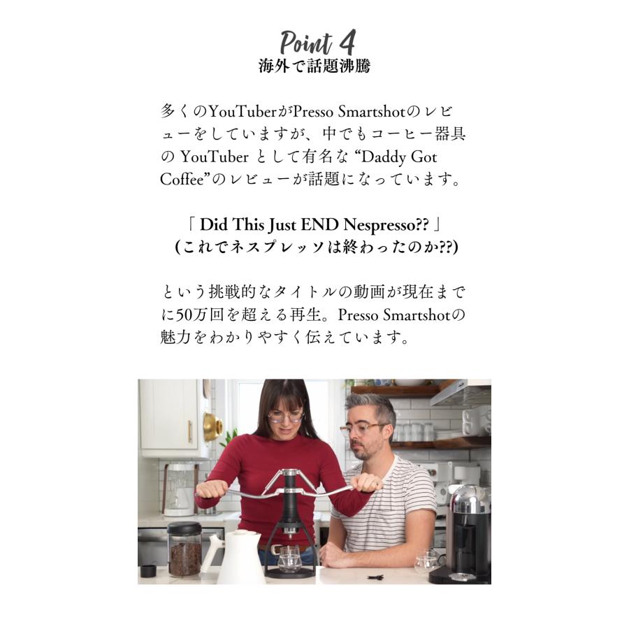 日本公式] Presso Smartshot Mint (プレッソ スマートショット ミント
