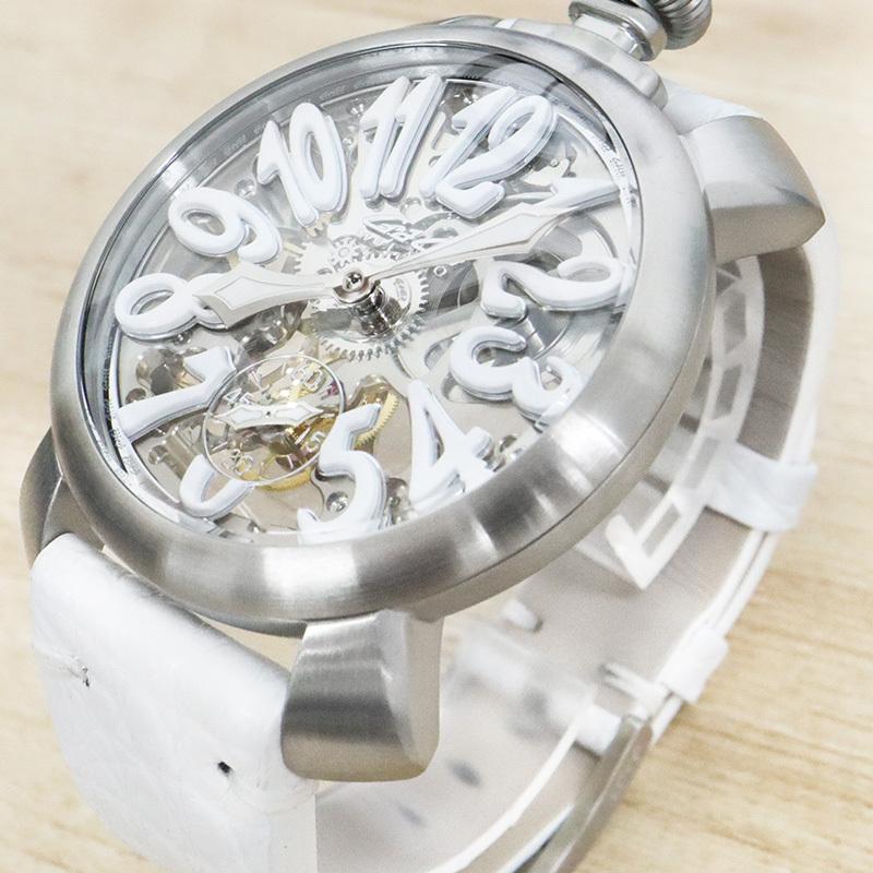 GaGa MILANO ガガミラノ マヌアーレ48MM スケルトン ユニセックス メンズ 男性 レディース 女性 腕時計 ウォッチ 5310.01